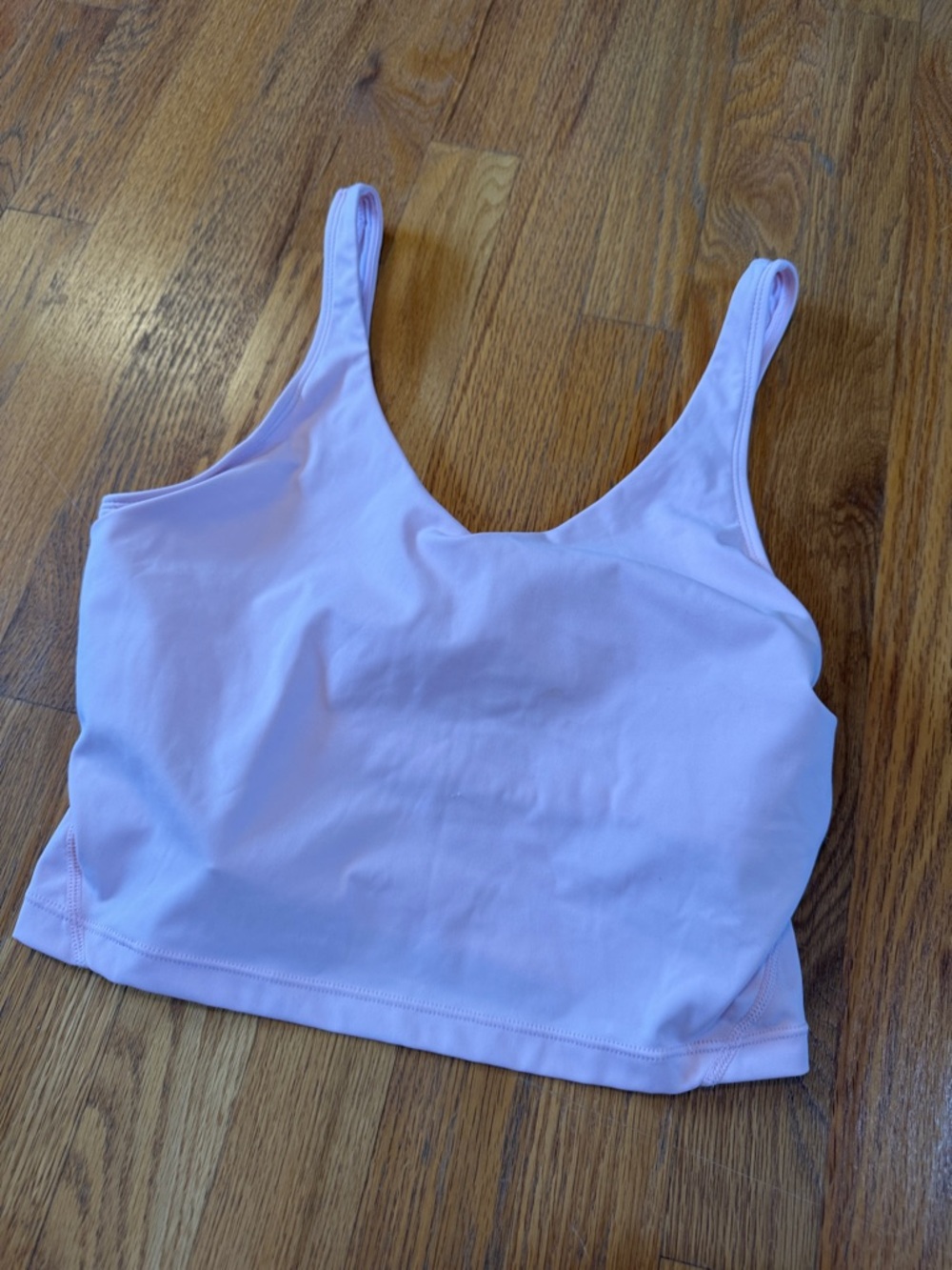 Light Pink Seamless Bralette Crop Top